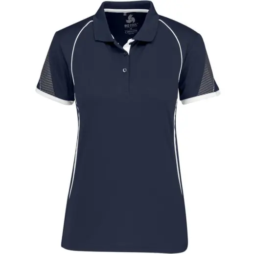 Ladies Razor Golf Shirt Navy